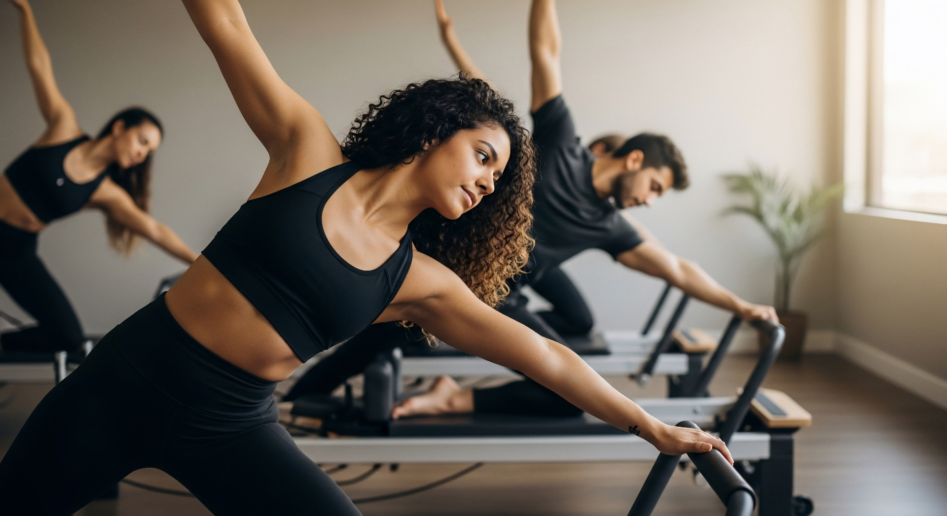 Reformer Pilates les in de studio